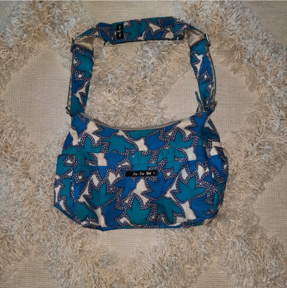 NWOT Ju-Ju-Be diaper bag hobobe in sapphire lace